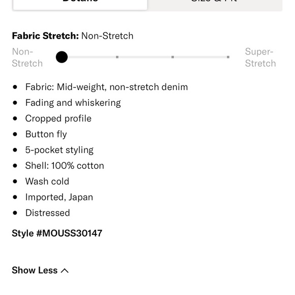 MOUSSY VINTAGE jeans. NWT - Picture 14 of 14